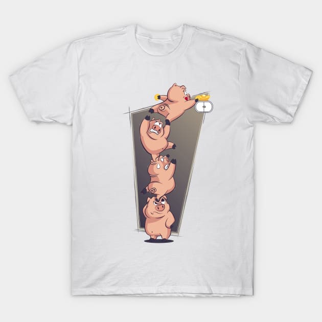 4 PIGGIES - THIEF EDITION T-Shirt by ChubbydudeStore